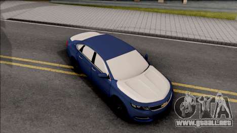 Chevrolet Impala LS 2017 para GTA San Andreas