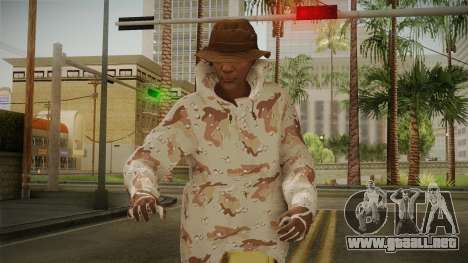 Gunrunning Skin 1 para GTA San Andreas