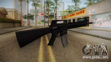 Battlefield 3 - M16 v2 para GTA San Andreas