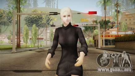 Female Black Sweater One Piece v1 para GTA San Andreas