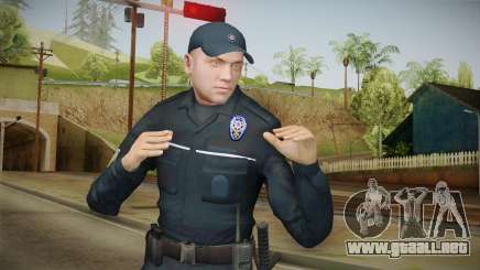 Turkish Police Officer Long Sleeves para GTA San Andreas