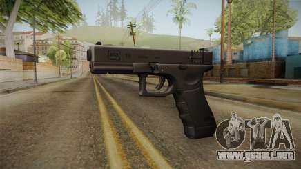 Glock 18 3 Dot Sight Pink Magenta para GTA San Andreas