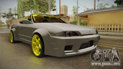 Nissan Skyline R32 Cabrio Drift Rocket Bunny v2 para GTA San Andreas