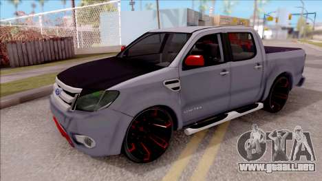 Ford Ranger 2014 Edition Flux Som para GTA San Andreas