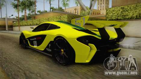 McLaren P1 GTR para GTA San Andreas