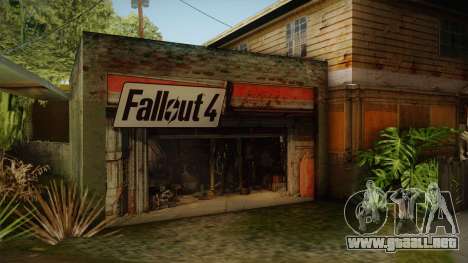 Fallout 4 Garage Texture HD para GTA San Andreas