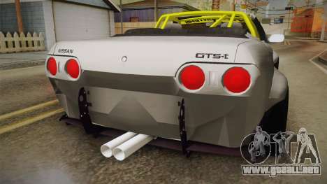 Nissan Skyline R32 Cabrio Drift Rocket Bunny v2 para GTA San Andreas