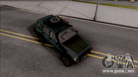 Jeep Cherokee 1984 Off-Road para GTA San Andreas