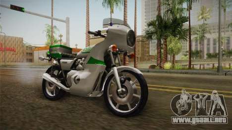 New Police Bike v2 para GTA San Andreas