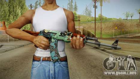 CS: GO AK-47 Fire Serpent Skin para GTA San Andreas