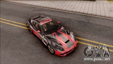 Ferrari F12 Berlinetta Kurumi Itasha Rezurrecti para GTA San Andreas