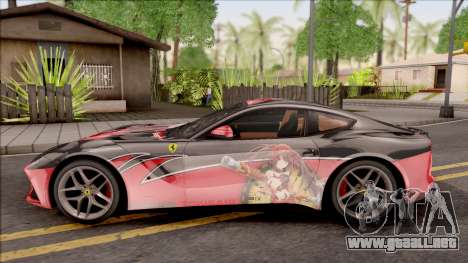 Ferrari F12 Berlinetta Kurumi Itasha Rezurrecti para GTA San Andreas