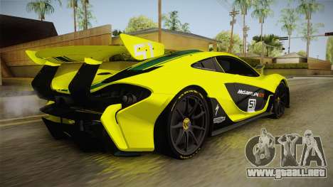 McLaren P1 GTR para GTA San Andreas