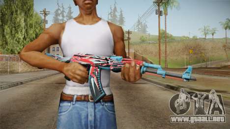 CS: GO AK-47 Point Disarray Skin para GTA San Andreas