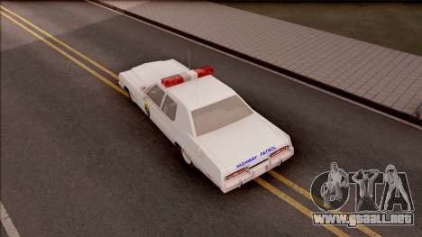 Dodge Monaco Montana Highway Patrol v2 para GTA San Andreas