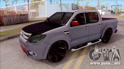 Ford Ranger 2014 Edition Flux Som para GTA San Andreas