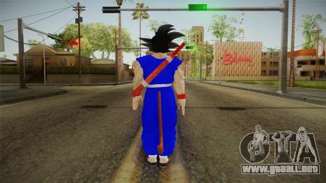 Goku Original DB Gi Blue v1 para GTA San Andreas