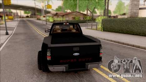 Ford F-350 Super Duty Low Style para GTA San Andreas