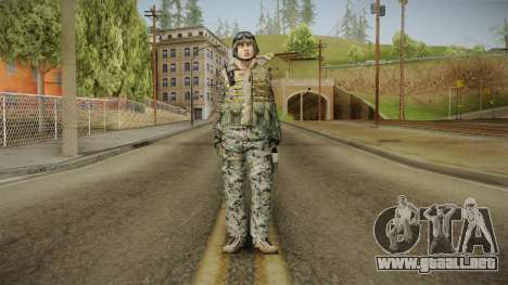 Georgian Soldier Skin v2 para GTA San Andreas
