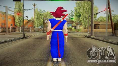 Goku Original DB Gi Blue v2 para GTA San Andreas