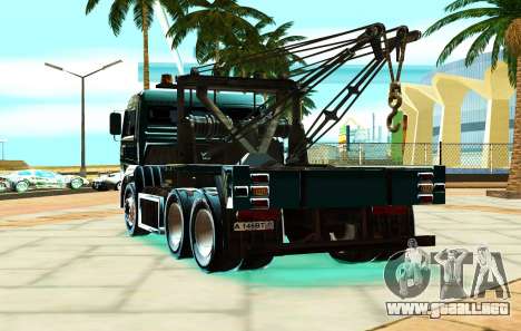 KamAZ 6520 V8 TURBO de camiones de Remolque para GTA San Andreas
