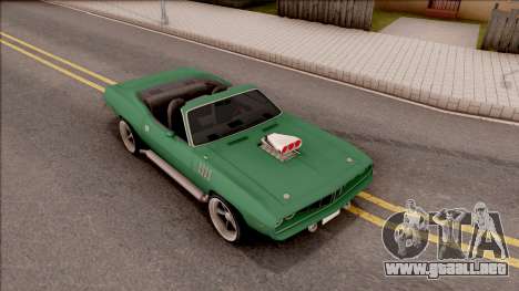 Plymouth Hemi Cuda 426 Cabrio 1971 para GTA San Andreas