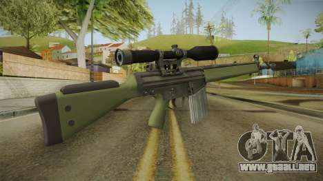 CS-GO - SG1 Sniper Rifle para GTA San Andreas