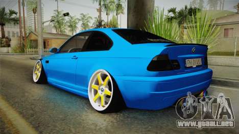 BMW M3 E46 para GTA San Andreas