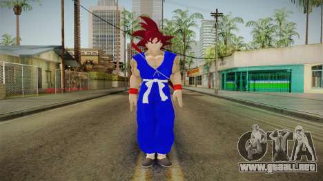 Goku Original DB Gi Blue v2 para GTA San Andreas