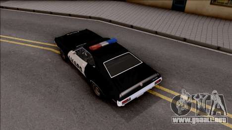 Ford Gran Torino Police LVPD 1972 v3 para GTA San Andreas