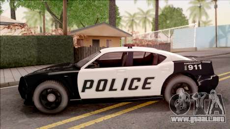 Dodge Charger Police Cruiser Lowest Poly para GTA San Andreas