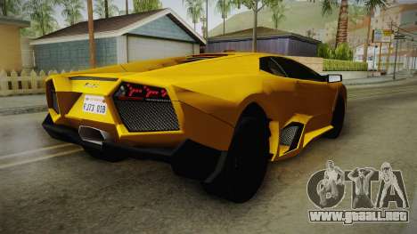 Lamborghini Reventon para GTA San Andreas