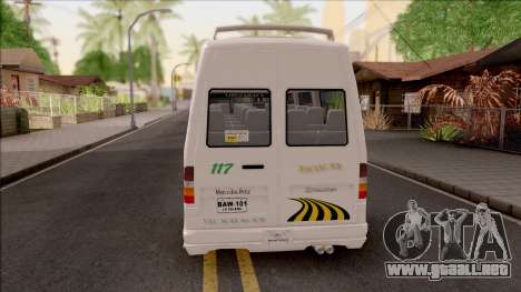 Mercedes-Benz Sprinter Renetur para GTA San Andreas