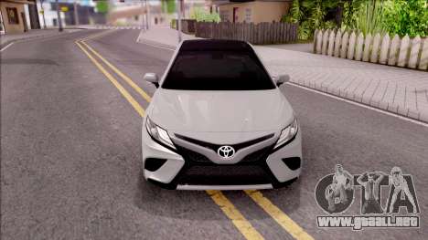 Toyota Camry 2018 para GTA San Andreas