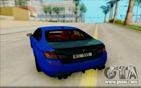 BMW M5 F10 para GTA San Andreas