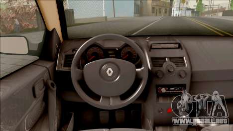 Renault Megane 2 HB Privilege para GTA San Andreas