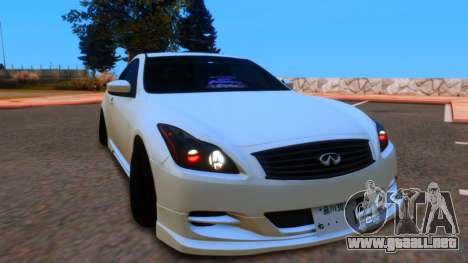 Infiniti G37 para GTA San Andreas