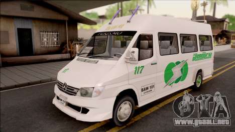 Mercedes-Benz Sprinter Renetur para GTA San Andreas