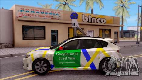 Subaru Impreza Google Street View Car para GTA San Andreas