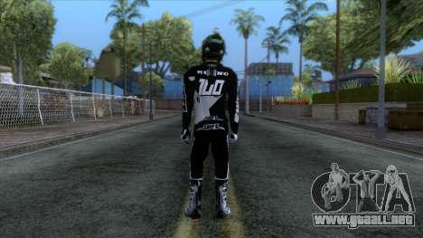 Motorcyclist Skin para GTA San Andreas