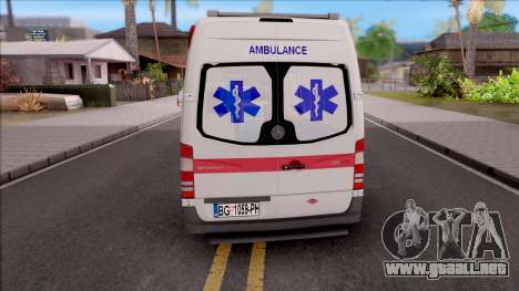 Mercedes-Benz Sprinter Hitna Pomoc para GTA San Andreas