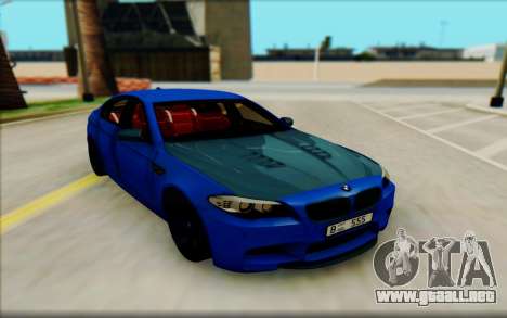 BMW M5 F10 para GTA San Andreas