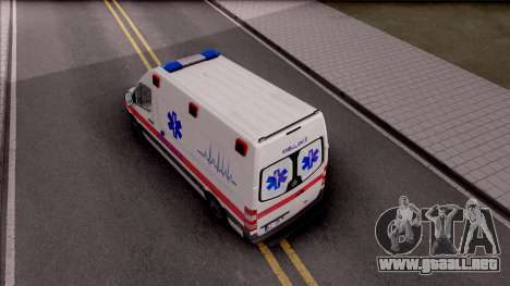 Mercedes-Benz Sprinter Hitna Pomoc para GTA San Andreas