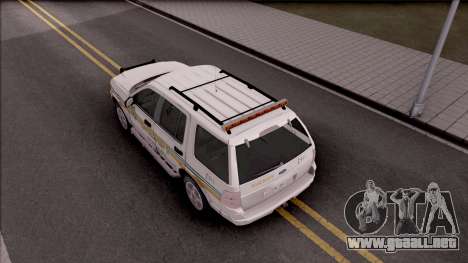 Ford Explorer 2002 Boone County Sheriff Office para GTA San Andreas