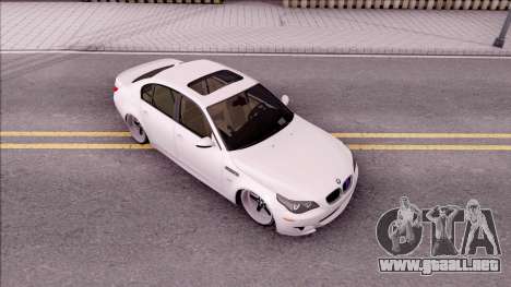 El BMW M5 E60 CHUPANDO para GTA San Andreas