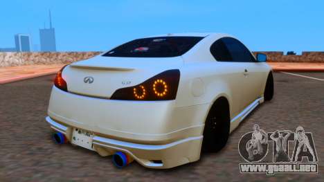 Infiniti G37 para GTA San Andreas