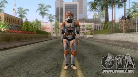 Star Wars JKA - Commander Cody Skin para GTA San Andreas