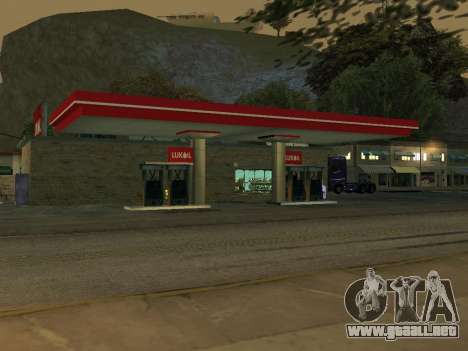 Lukoil De La Estación De Gas para GTA San Andreas