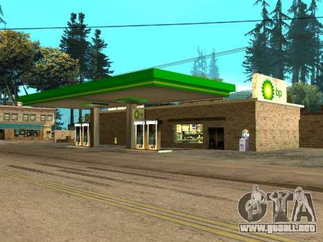 BP Gas Station para GTA San Andreas