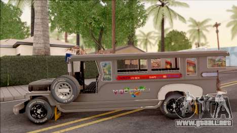 Galvanized Jeepney para GTA San Andreas